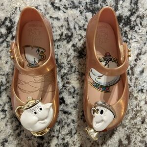 Toddler Mini Melissa Beauty and the Beast Chip Shoes